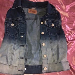 Levi’s ombré mini vest